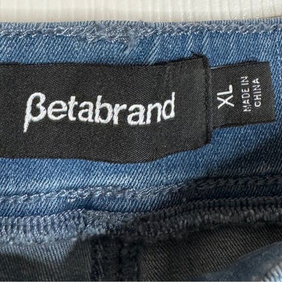 Betabrand Signature Mid Rise Denim Bootcut Jeans Lightwash Womens Size XL - Picture 9 of 12
